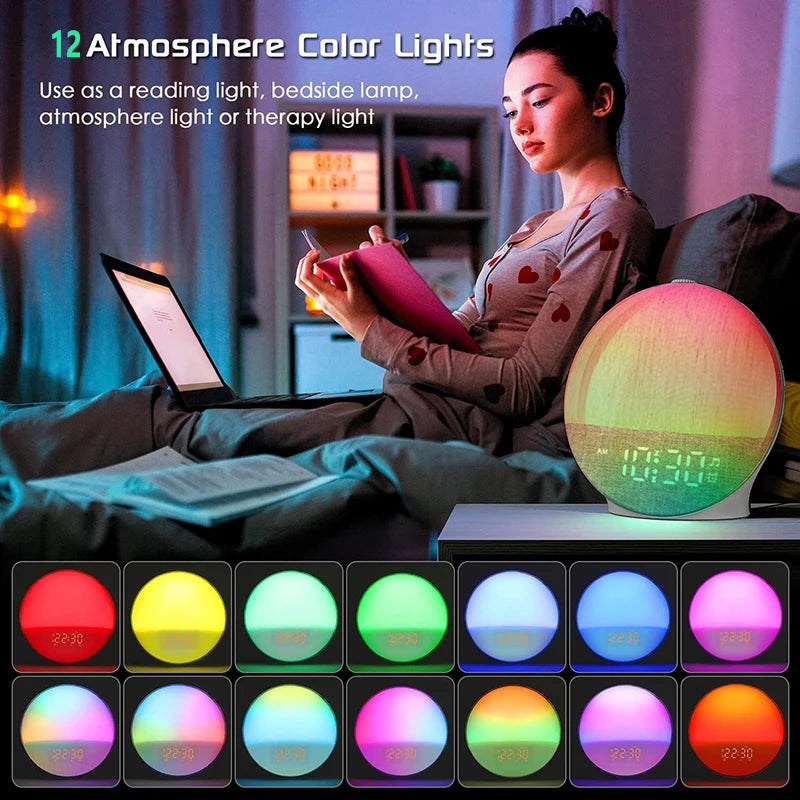 Rise & Glow Clock