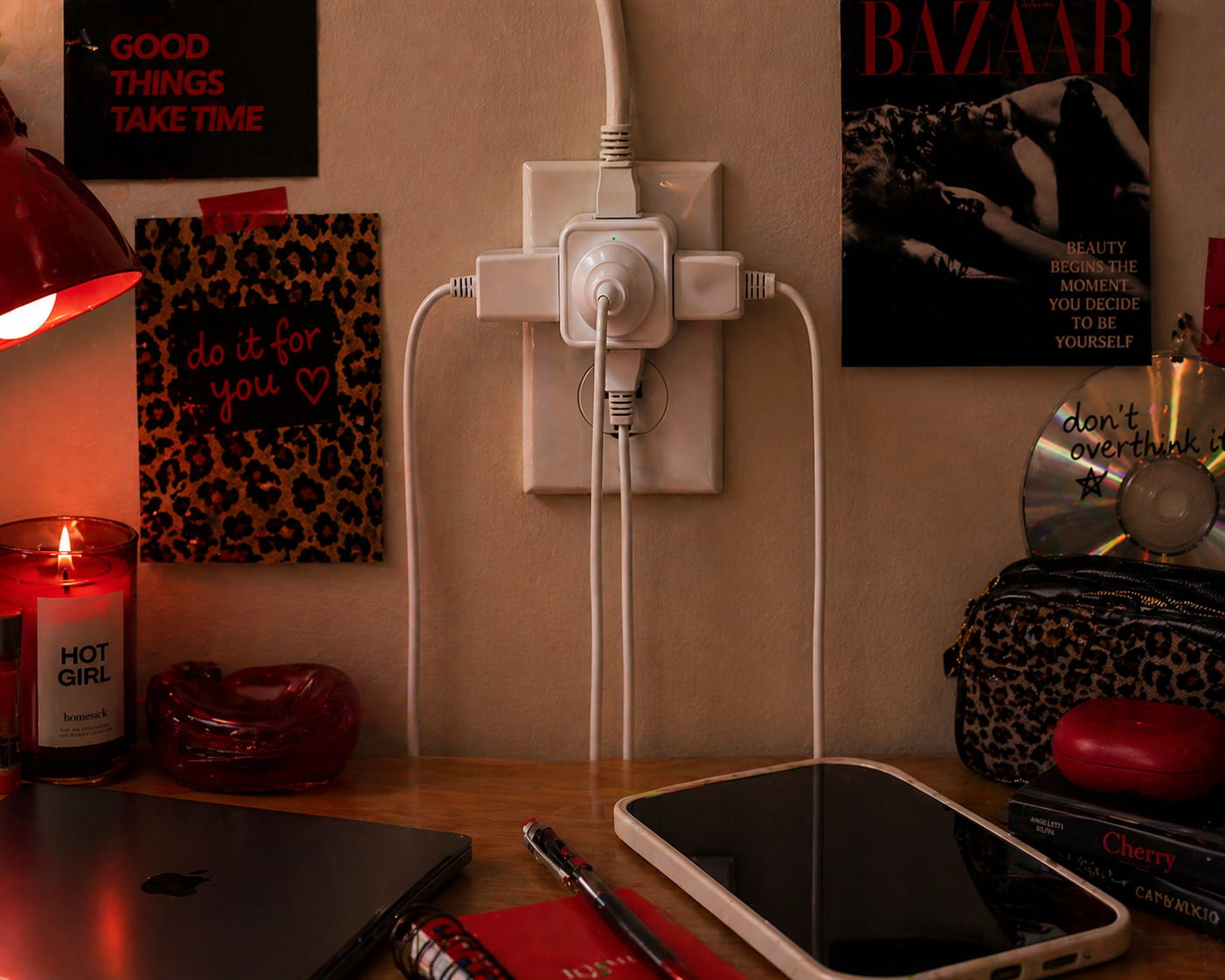 5 Way Multi Plug Outlet Extender