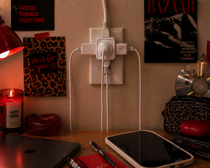 5 Way Multi Plug Outlet Extender