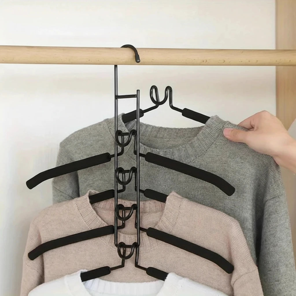 Space Saving Non-Slip Hanger Set
