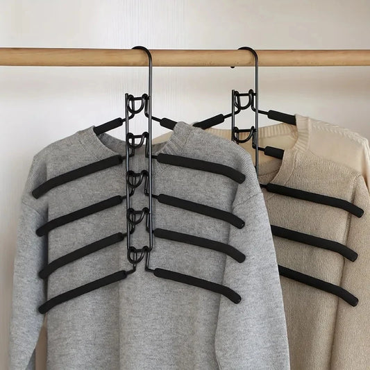 Space Saving Non-Slip Hanger Set
