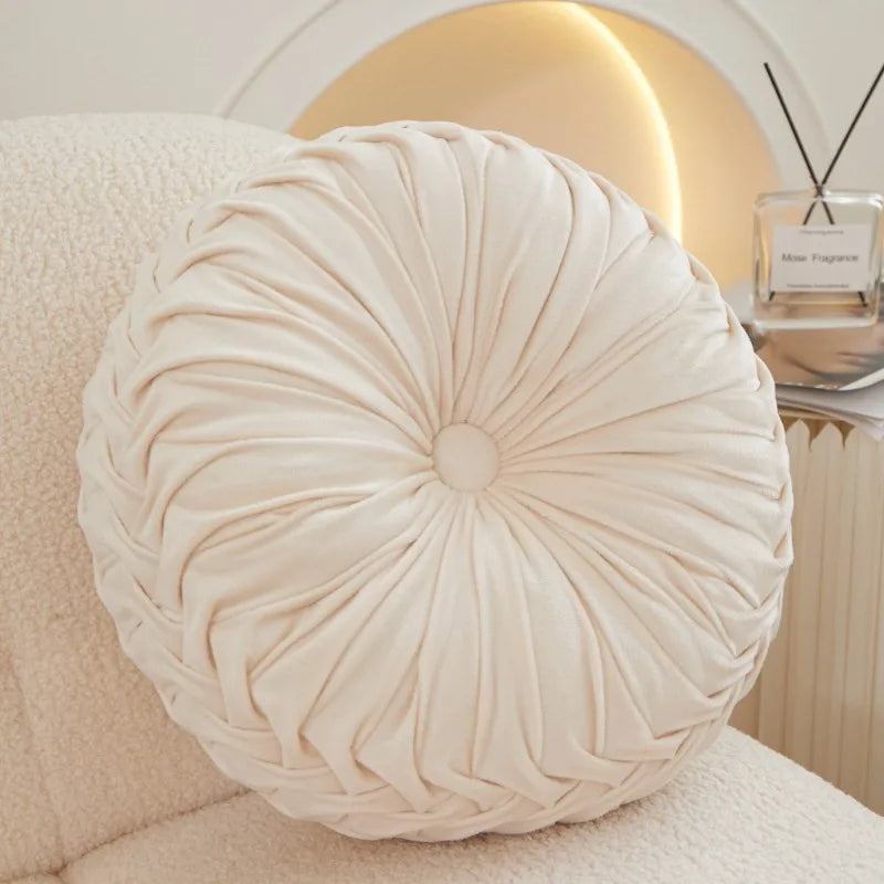 Soft Bloom Throw Pillow